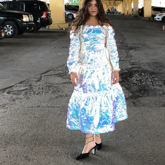 Maryam Nassir Zadeh iridescent dress - Picture 2 of 5